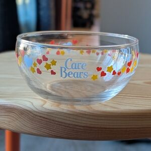 Vintage Care Bears Cereal Bowl 1985 Libby Canada Glasswear American Greetings